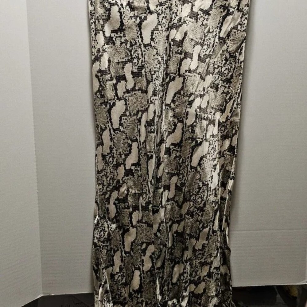 Snake Print Women's Skirt